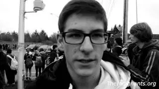 Banting Students walk out in Solidarity Against Bill 115 *The Indignants*