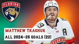 Matthew Tkachuk (#19) All 22 Goals of the 2024-25 NHL Season
