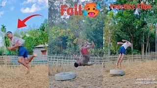 Flips Practice Season 1 🤸🔥 Practice Season Stant 😱🔥 #flip #stant #backflip 