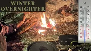 Winter Solo Overnighter bei -9 °C | Bobs Revier