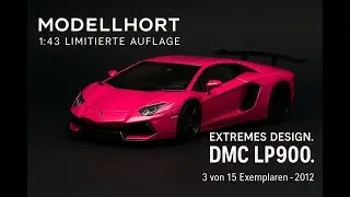 DMC Lamborghini Aventador LP900 &ndash; 1:43 Miniatur in Pearl Pink | Unboxing