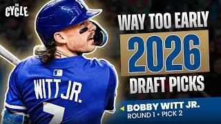 2026 Fantasy Baseball Mock Draft (Way Too Early) | MLB Draft Reactions