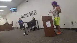 Spotsylvania school board 9-11-2023 LIBERALS MELTDOWN, WONT LET ME SPEAK, PURPLE WIG shamgar connors