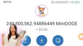 #MINI DOGE coin pume coming soon buy and hold  miss the opportunity