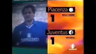 SERIE A 1996/1997: PIACENZA - JUVENTUS 1-1