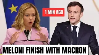 France vs Italy: Meloni SLAMS Macron as EU Tensions Reach Breaking Point!
