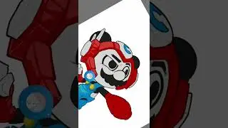 Happy MARIO DAY! Draw Mario Combo Panda