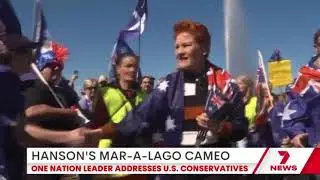 Pauline Hanson Speaks at Trump&rsquo;s Mar-a-Lago | One Nation&rsquo;s Voice Goes Global