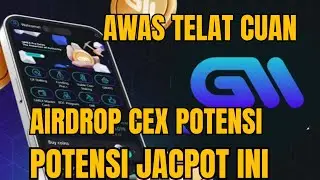 AWAS TELAT JP❗️AIRDROP POTENSI CUAN PULUHAN JUTA DARI GMEX EXCHANGE