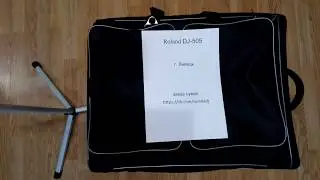 Сумка для контроллера Roland DJ-505. Дизайн №2.