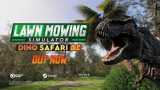 Lawn Mowing Simulator &ndash; Dino Safari DLC &ndash; Out Now on Steam!
