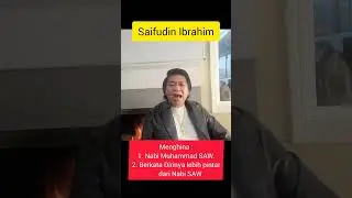One day ayah #saifudinibrahim #penghinanabiSAW #murtad