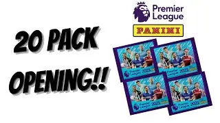 20 Pack Extravaganza!! Panini 2021 Sticker Album...