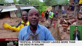 Tropical storm Freddy leaves more than 100 dead in Malawi
