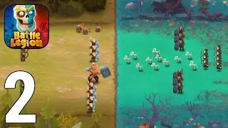 Battle Legion - Mass Battler Gameplay Walkthrough Part 2  [iOS/Android Games]