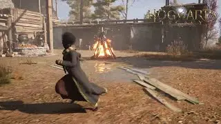 Hogwarts Legacy Gameplay Shows Robe Physics In Small New Footage (Harry Potter Legacy)