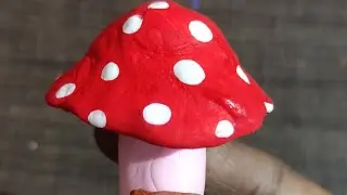 Mushroom 🍄 clay art/BeWatch 