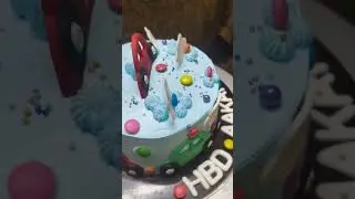 car cake design #ytshorts #cake