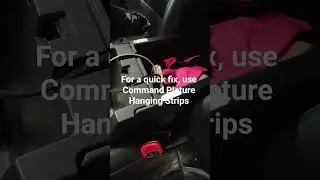 Ford Flex Center Console Broken Latch Easy Temporary Fix