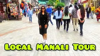 Manali : Mall road, Hadimba Temple, Ghatotkach temple, Van Vihar and Budhist Monestry