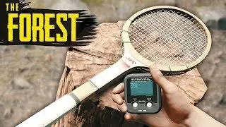 How to GET THE TENNIS RACKET & PEDOMETER! The Forest Tutorial