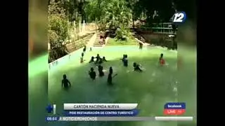Cantón Hacienda Nueva pide la restauración del centro turístico