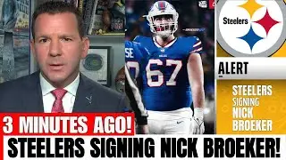 🚨URGENT! JUST HAPPENED! BIGGEST SIGNING IN THE NFL! NICK BROEKER IN STEELERS! STEELERS NEWS TODAY!