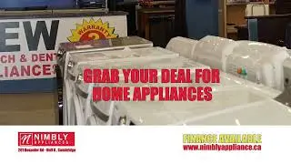 Top-Quality Appliances with Financing & 2-3 Year Warranty | Nimbly Appliances, Cambridge
