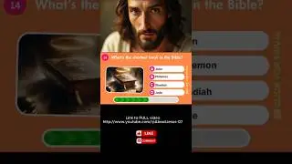 Bible Experts Can&rsquo;t Even Score 100% &ndash; Can You? 💯🔥 #jesus #biblestudy