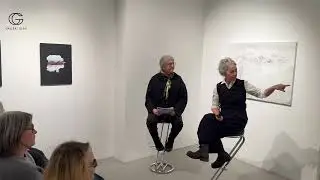 Artist Talk, Maja Witt och Pia Kristoffersson p&aring; Galleri Glas