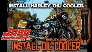 How To Install Harley Davidson Jagg Oil Cooler - Sportster, Dyna, & Touring Twin Cam Models