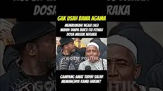 Gak Usah Bawa Agama Memalukan! Ngaji Lagi! Nuduh Tanpa Bukti itu Fitnah! Main Salah Memangnya Hakim?