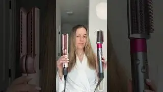 Dyson airstrait vs airwrap✨ #dyson #airwrap #straighthair ​⁠@dyson