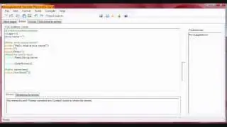 CodeX pre-beta code editor test #1