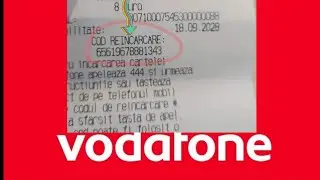 Cum sa imi incarc cartela de Vodafone?