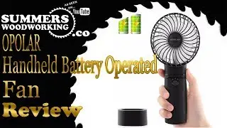 OPOLAR Battery Operated Personal Fan Review