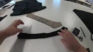 jacket collar/machine attach method