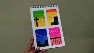 4 Different Moods brush Pen drawing / drawing with pen / ohuhu drawing / drawing video 