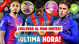 🚨BOMBAZO HANSI FLICK FICHAJE DESEADO 😱 FERMÍN LÓPEZ RAPHINHA CONFIRMA DECISIÓN 🔥 RASHFORD NO LO CRÉE