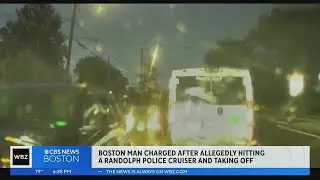 Mattapan man charged with hit-and-run of Randolph police cruiser