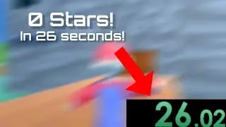 Supra Mayro 64 Fan Made 0 Stars Speedrun World Record in 26.02