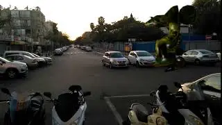 My First Tracking - RoboTrick @ the Tel Aviv city - Blender 3D