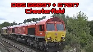 DBS Red Shed 66097 + 67017 Chesterfield HD 1080p