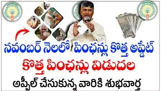 NTR Bharosa పింఛన్లపై శుభవార్త|NTR bharosa Pensions 2025|November Pensions Latest news|New Pensions|