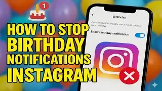 Как отключить уведомления о днях рождения в Instagram в 2025 году