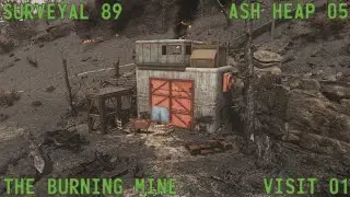 Проект исследования Fallout 76 89 - Пепельная куча 05 - Горящая шахта