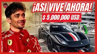 Asi es la lujosa vida de Charles Leclerc  🤑💲 | Mansión, Autos , Yates Negocios y más