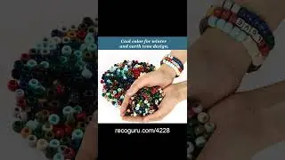 Earth Tone Pony Beads: Quick Craft Review!