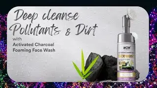 WOW Skin Science Charcoal Foaming Face Wash #shorts #shortsfeed
