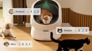 PETLIBRO Luma AI Cat Litter Box 🧠🐱 | Smart Self-Cleaning with Safety & Odor Control!